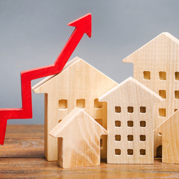 Model of house prices increasing