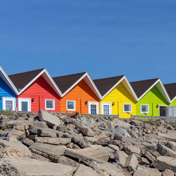 Beachfront homes in North Wales